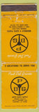 Matchbook Cover - Highway 9 Auto Parts San Jose CA WORN Campbell