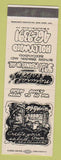 Matchbook Cover - Create Your Own Salad Hollywood CA SAMPLE