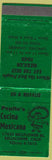 Matchbook Cover - Pepito's Cocina Mexicana Mexican Food Bellflower CA SAMPLE