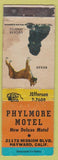 Matchbook Cover - Phylmore Motel Hayward CA WORN