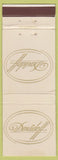 Matchbook Cover - Davidoff Cigars Brand