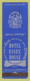 Matchbook Cover - Hotel Essex House Newark NJ