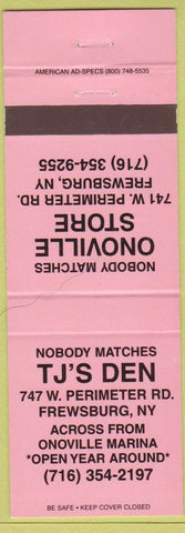 Matchbook Cover - Onoville Store Frewsburg NY