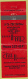 Matchbook Cover - The Cliff House Decorah IA