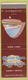 Matchbook Cover - Camino Real Motor Hotel Juarez Mexico