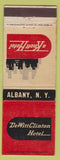 Matchbook Cover - DeWitt Clinton Hotel Albany NY