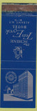 Matchbook Cover - Ten Eyck Hotel Albany NY WEAR