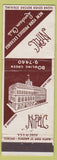 Matchbook Cover - New York Produce Exchange Luncheon Club