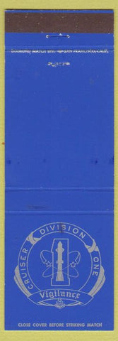 Matchbook Cover - Cruiser Division One Military