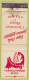 Matchbook Cover - Christamas Tree Shops Cape Cod Yarmouthport MA WORN