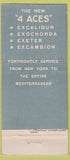 Matchbook Cover - American Export Lines Shipping  30 Stick