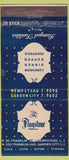 Matchbook Cover - The Flagstone Hempstead Garden City LI 30 Stick WEAR