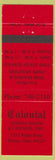 Matchbook Cover - Colonial Restaurant Parma OH