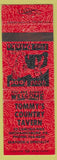 Matchbook Cover - Tommy's Country Tavern Mechanicsburg PA