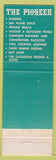 Matchbook Cover - The Pioneer on Ki Ni Island Oshkosh WI WEAR