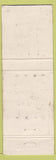 Matchbook Cover - Texas Steer Restaurant Kingsport TN WORN