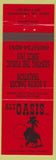 Matchbook Cover - Al's Oasis Chamberlain SD