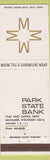 Matchbook Cover - Park State Bank Milwaukee WI