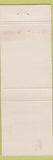 Matchbook Cover - Ten O One Club Green Way WI WEAR
