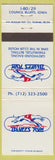 Matchbook Cover - Bluffs Run Greyhound Racing Council Bluffs IA