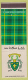 Matchbook Cover - Mac Arthur Hotels Biloxi MS Pierre SD Hot Springs Alliance OH