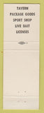 Matchbook Cover - Rohdes Mauston WI