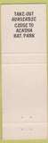 Matchbook Cover - The Hat Rack Bar Harbor ME