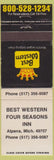 Matchbook Cover - Best Western Alpena MI