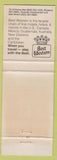 Matchbook Cover - Best Western Alpena MI