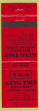Matchbook Cover - King Tsin Chinese Restaurant Berkeley CA