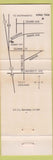 Matchbook Cover - King Tsin Chinese Restaurant Berkeley CA