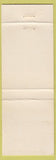 Matchbook Cover - Top's Restaurant Skelly oil gas Bismarck ND Sterling