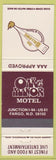 Matchbook Cover - The Bellows Fargo ND Oak Manor Motel
