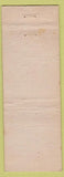 Matchbook Cover - Hil Top Gulf oil gas ST Clairsville OH WORN