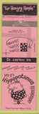 Matchbook Cover - Mr. C's Hippopotamus Restaurant Portland OR