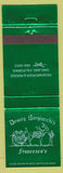 Matchbook Cover - Dewey Bargiacchi's Francesco's Oakland CA