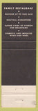 Matchbook Cover - John Dory Santa Barbara CA