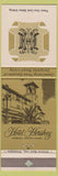 Matchbook Cover - Hotel Hershey PA