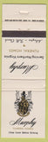 Matchbook Cover - Murphy Funeral Homes Arlington VA Falls Church