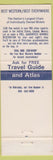 Matchbook Cover - Wolfe's Hillcrest Motel Pratt KS