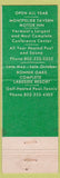 Matchbook Cover - Montpelier Tavern Motor Inn VT