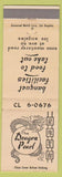 Matchbook Cover - Dragon Pearl Los Angeles CA Chinese food