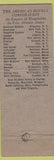 Matchbook Cover - Hotel Lafayette Portland ME