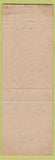Matchbook Cover - Hotel Matz Bluefield WV