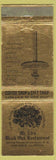 Matchbook Cover - Mr. Ed's Black Oak Restaurant Paso Robles CA