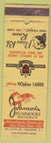 Matchbook Cover - Johnson's Hummocks Providence RI WEAR