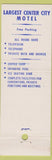 Matchbook Cover - Lombardy Motel Atlantic City NJ