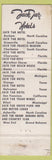 Matchbook Cover - Jack Tar Hotel Chain WEAR