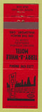 Matchbook Cover - Terry A While Motel Waldport OR