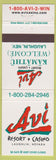 Matchbook Cover - Avi Casino Resort Laughlin NV